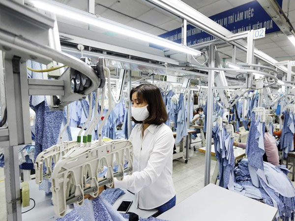 Xuất khẩu dệt may tăng 2,67% sau 7 tháng
